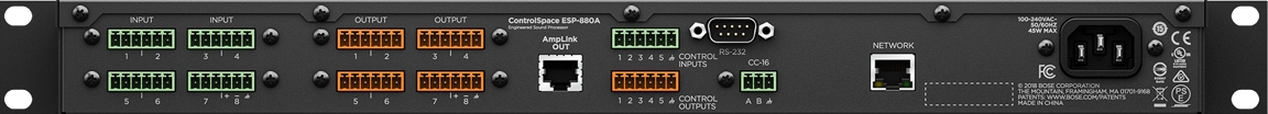 BOSE ControlSpace ESP-880A 音頻信號處理器